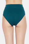 C9 Medium Rise Three-Fourth Coverage Seamless Bikini Panty (Pack Of 2) - Wine Dark Green — thumbnail 5