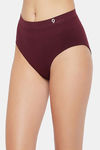 C9 Medium Rise Three-Fourth Coverage Seamless Bikini Panty (Pack Of 2) - Wine Dark Green — thumbnail 9