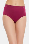 C9 Medium Rise Three-Fourth Coverage Seamless Bikini Panty (Pack Of 2) - Wine Dark Red — thumbnail 2
