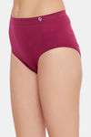 C9 Medium Rise Three-Fourth Coverage Seamless Bikini Panty (Pack Of 2) - Wine Dark Red — thumbnail 4