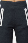 C9 Easy Movement Cotton Track Pants - Navy Melange — thumbnail 7