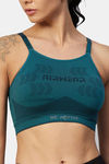 C9 Airwear Polyamide Regular Back Sports Bra - Dark Green — thumbnail 6