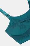 C9 Airwear Polyamide Regular Back Sports Bra - Dark Green — thumbnail 7
