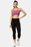 C9 Airwear Polyamide Regular Back Sports Bra - Rose Wine — thumbnail 2