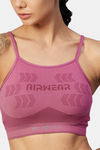 C9 Airwear Polyamide Regular Back Sports Bra - Rose Wine — thumbnail 6