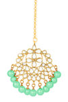 Peora Gold Plated Kundan Pearl Maang Tikka Traditional Jewellery (PF37T7058MNT) — thumbnail 2