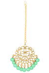 Peora Gold Plated Kundan Pearl Maang Tikka Traditional Jewellery (PF37T7058MNT) — thumbnail 3