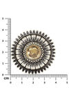 Peora Oxidised Silver Plated Afghani Tribal Vintage Retro Gypsy Adjustable Finger Ring (PF55R16) — thumbnail 4