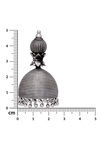 Peora Silver Plated Brass Ethnic Earrings Jewellary - Silver — thumbnail 3