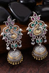 Peora Silver Plated Brass Ethnic Earrings Jewellary - Assorted — thumbnail 2