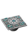 Peora Silver Plated Brass Ethnic Rings Jewellary - Green — thumbnail 6