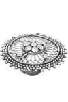 Peora Silver Plated Brass Ethnic Rings Jewellary - Silver — thumbnail 3