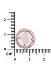 Peora Rose Gold Plated Alloy Party Earrings Jewellary - Pink — thumbnail 4