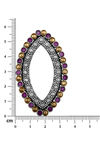 Peora Gold Plated Brass Party Earrings Jewellary - Red — thumbnail 3