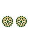 Peora Gold Plated Brass Party Jewellary Sets Jewellary - Green — thumbnail 7