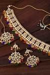 Peora Gold Plated Brass Party Jewellary Sets Jewellary - Assorted — thumbnail 2