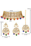 Peora Gold Plated Brass Party Jewellary Sets Jewellary - Assorted — thumbnail 4