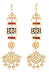 Peora Gold Plated Brass Party Earrings Jewellary - Assorted — thumbnail 3