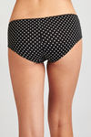 Zivame Front Lace Touch Bikini Panty-Black — thumbnail 2