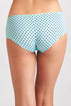 Zivame Front Lace Touch Bikini Panty- Blue  — thumbnail 3