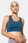 Urban Hug Single Layered Non Wired Medium Coverage Strapless Bra - Ocean Blue — thumbnail 1