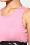 Urban Hug Single Layered Non Wired Medium Coverage Strapless Bra - Pink — thumbnail 3