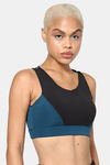 Urban Hug Single Layered Non Wired Medium Coverage Strapless Bra - Ocean Blue — thumbnail 1