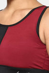 Urban Hug Single Layered Non Wired Medium Coverage Strapless Bra - Maroon — thumbnail 3