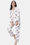 Pyjama Party Cotton Pyjama Set - White — thumbnail 1