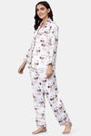 Pyjama Party Cotton Pyjama Set - White — thumbnail 2