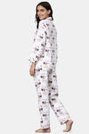 Pyjama Party Cotton Pyjama Set - White — thumbnail 3