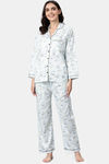 Pyjama Party Cotton Pyjama Set - Green — thumbnail 1