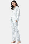 Pyjama Party Cotton Pyjama Set - Green — thumbnail 2