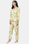 Pyjama Party Cotton Pyjama Set - Yellow — thumbnail 2