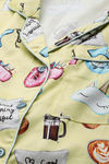 Pyjama Party Cotton Pyjama Set - Yellow — thumbnail 4