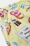 Pyjama Party Cotton Pyjama Set - Yellow — thumbnail 5