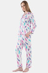 Pyjama Party Cotton Pyjama Set - White — thumbnail 2