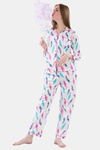 Pyjama Party Cotton Pyjama Set - White — thumbnail 4