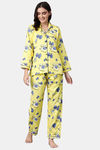 Pyjama Party Cotton Pyjama Set - Yellow — thumbnail 1