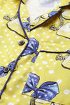Pyjama Party Cotton Pyjama Set - Yellow — thumbnail 4