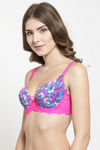 PrettyCat Padded Wired T-Shirt Bra - Pink — thumbnail 3