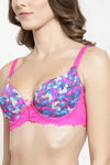 PrettyCat Padded Wired T-Shirt Bra - Pink — thumbnail 6