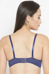 PrettyCat Padded Wired Strapless Push-Up Bra - Blue — thumbnail 5