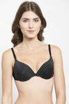 PrettyCat Push-Up 3/4Th Coverage T-Shirt Bra - Black Stripe — thumbnail 5