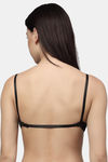 PrettyCat Push-Up 3/4Th Coverage T-Shirt Bra - Black — thumbnail 2