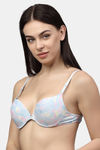 PrettyCat Push-Up 3/4Th Coverage T-Shirt Bra - Cloud — thumbnail 3
