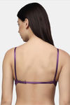 PrettyCat Push-Up 3/4Th Coverage T-Shirt Bra - Purple — thumbnail 2