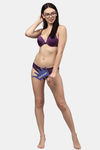 PrettyCat Push-Up 3/4Th Coverage T-Shirt Bra - Purple — thumbnail 6