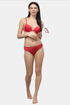 PrettyCat Push-Up 3/4Th Coverage T-Shirt Bra - Red — thumbnail 6