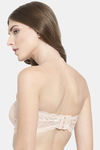 PrettyCat Padded Medium Coverage Tube Bra - Beige — thumbnail 2